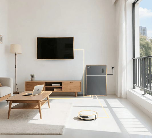 Plug & Play thuisbatterij 5 kWh: zo haal je meer uit je eigen stroom - CJX Solar