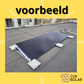 CJX Solar montage set voor platdak (voor plug & play set) - CJX Solar