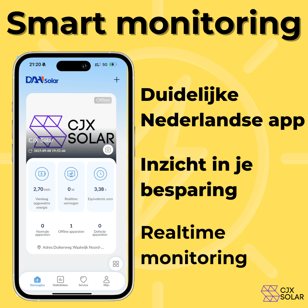CJX Solar – Plug & Play Zonnepanelen met stekker - CJX Solar